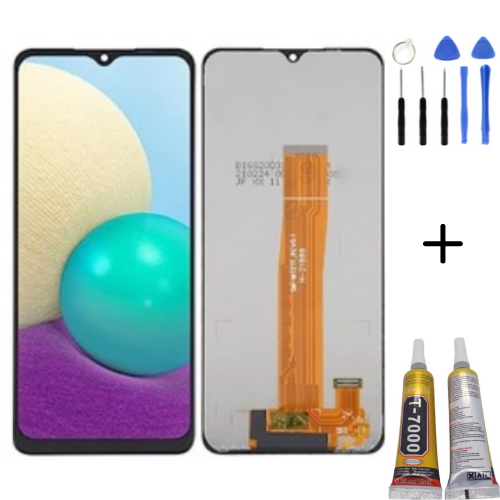 TE Samsung A02 A022F Uyumlu Servis Lcd Ekran Dokunmatik Full Set