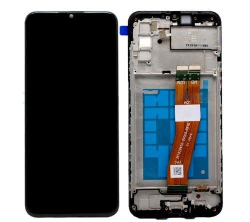 TE Samsung A02S A025F Uyumlu A Kalite Çıtalı Lcd Ekran Dokunmatik