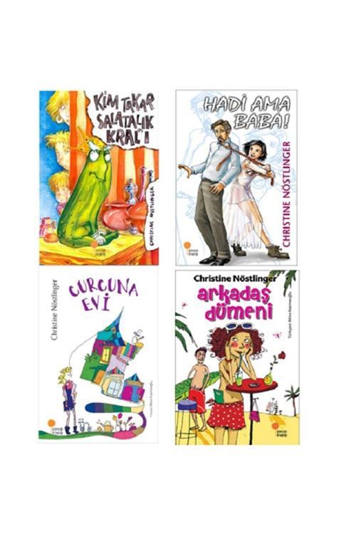 Hadi Ama Baba - Arkadaş Dümeni - Kim Takar Salatalık Kralı - Curcuna Evi 4 Kitap Set