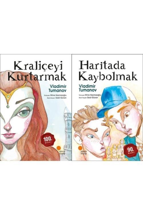 Vladimir Tumanov Haritada Kaybolmak - Kraliçeyi Kurtarmak 2 Li Set Kitap