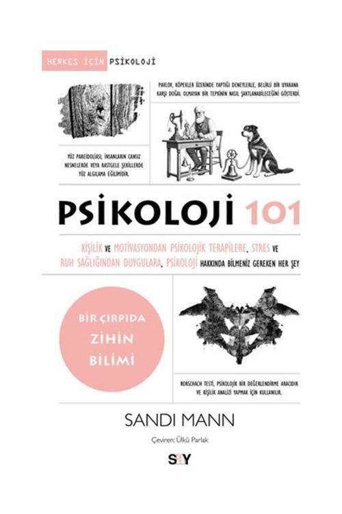 Psikoloji 101 Sandi Mann Say Yayınları 9786050211474
