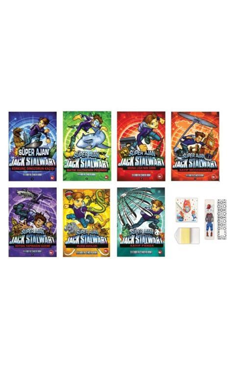 Süper Ajan Seti 7 Kitap 1. Set Defter + Ayraç