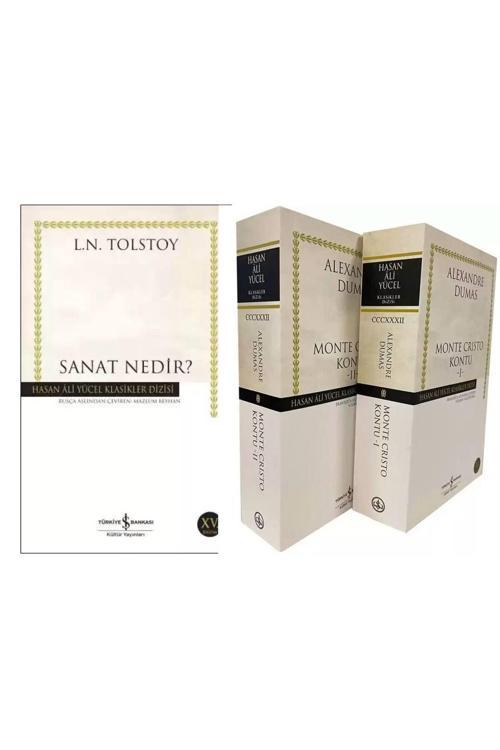 Sanat Nedir ? Monte Cristo Kontu - 2 Kitap Takım - Alexandre Dumas