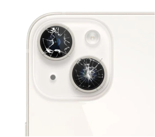 TE İphone 14 Plus Kamera Camı Lensi (Çıtasız Sadece Teknik Cam)