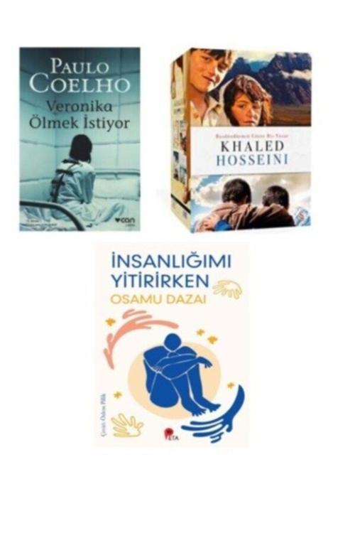 Veronika Ölmek İstiyor - Khaled Hosseini (4 Kitap Takım) - İnsanlığımı Yitirirken Hediye