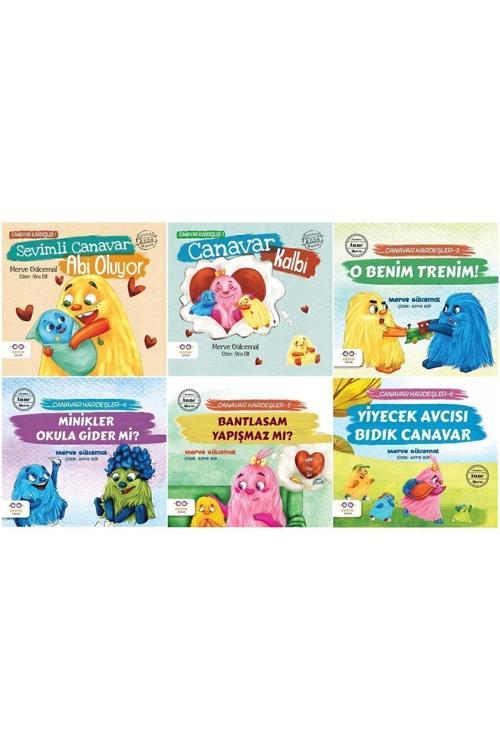 Canavar Kardeşler 6 Kitap Set - Merve Gülcemal