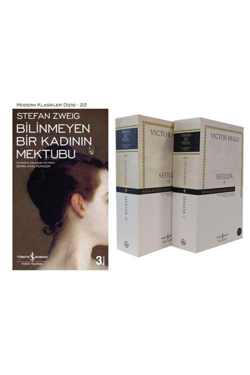 Stefan Zweıg - Bilinmeyen Bir Kadının Mektubu -Sefiller 2 Cilt