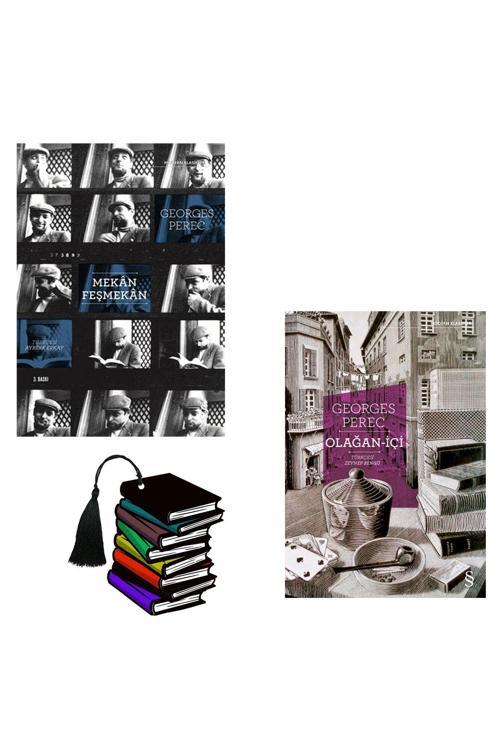 Georges Perec - Mekan Feşmekan - Olağan-İçi - 2Kitap Yırtılmaz Ayraç Hediyeli