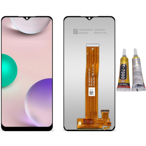 TE Samsung A12 A125F Uyumlu OLED Lcd Ekran + B7000