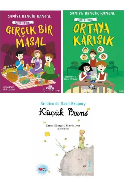 Gerçek Bir Masal-Ortaya Karışık-Küçük Prens-Saniye Bencik Kangal 3 Kitap Set (Ücretsiz Kargo)