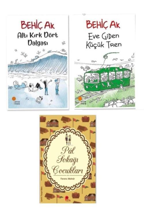 Altı Kırk Dört Dalgası - Eve Giden Küçük Tren, Behiç Ak (2 Kitap) - Pal Sokağı Çocukları