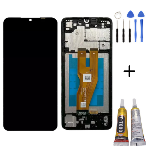TE Samsung A05 A055F Uyumlu Çıtalı Lcd Ekran + Montaj Kiti