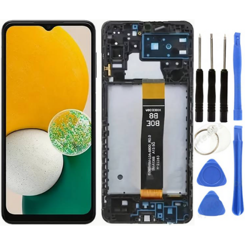 TE Samsung A13 5G A136F Uyumlu Çıtalı Lcd Ekran Servis +Tamir Seti