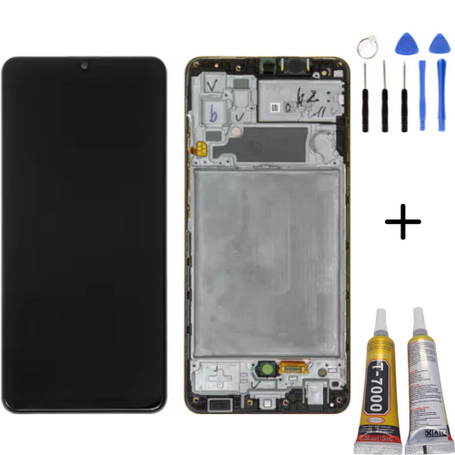 TE Samsung A32 A325F Uyumlu Çıtalı Lcd Ekran + Montaj Kiti