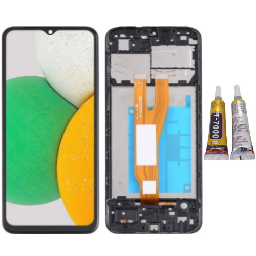 TE Samsung A03 Core A032F Uyumlu Çıtalı OLED Lcd Ekran B7000