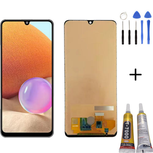 TE Samsung A32 A325F Uyumlu Lcd Ekran Servis + Montaj Kiti
