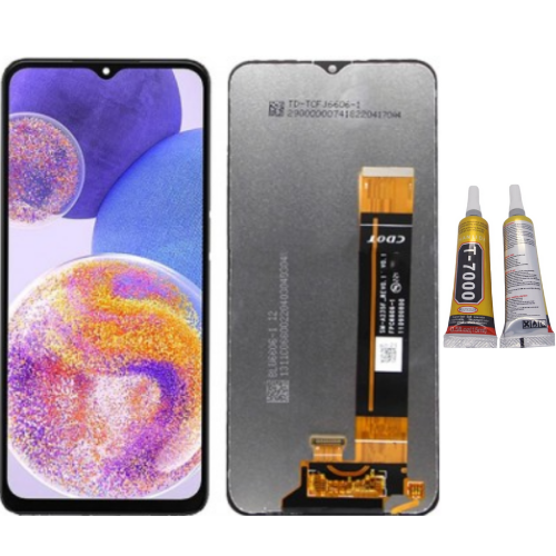 TE Samsung A23 A235F Uyumlu OLED Lcd Ekran + B7000