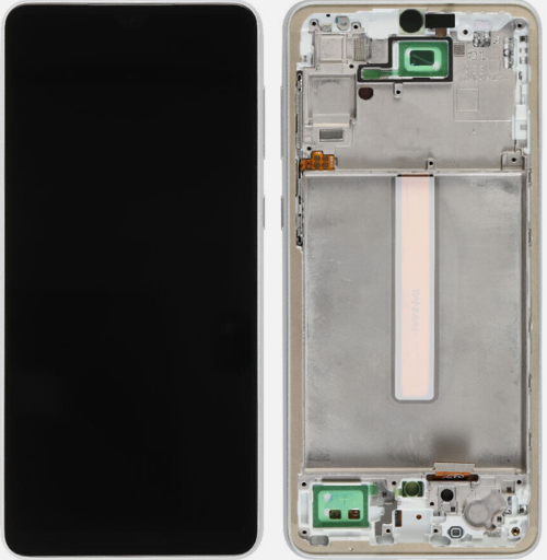 TE Samsung A33 5G A336F Uyumlu Çıtalı Lcd Ekran Dokunmatik Beyaz