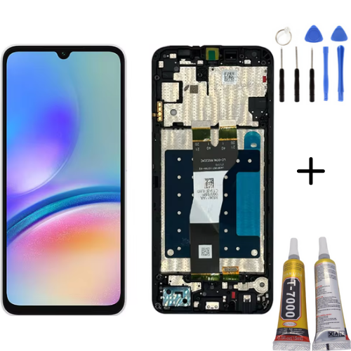 TE Samsung A05S A057F Uyumlu Çıtalı Lcd Ekran Servis + Montaj Kiti