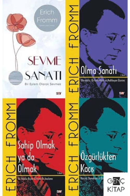 Erıch Fromm 4 Kitap Set Sevme Sanatı-Olma Sanatı-Sahip Olmak Ya Da Olmak-Özgürlükten Kaçış