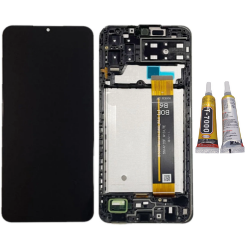 TE Samsung A13 A135F Uyumlu Çıtalı Lcd Ekran + B7000