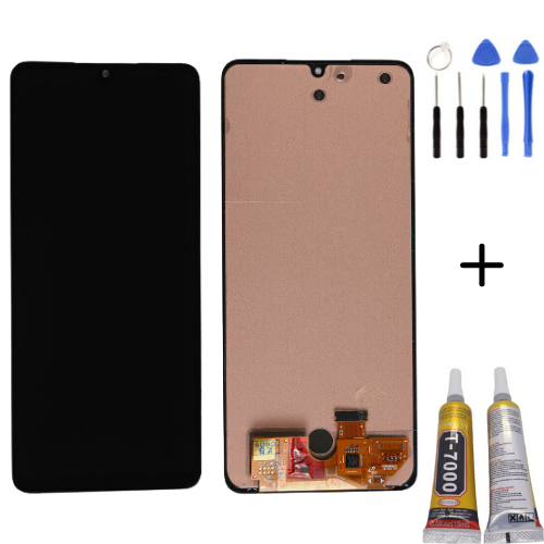 TE Samsung A33 5G A336F Uyumlu Lcd Ekran Siyah + Montaj Kiti
