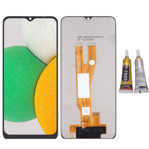 TE Samsung A03 Core A032F Uyumlu OLED Lcd Ekran + B7000