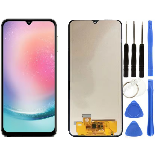 TE Samsung A24 A245F Uyumlu Lcd Ekran Servis + Tamir Seti