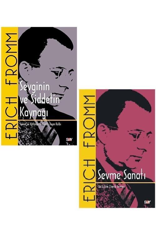 Erich Fromm 2 Kitap Set Sevginin Ve Şiddetin Kaynağı + Sevme Sanatı