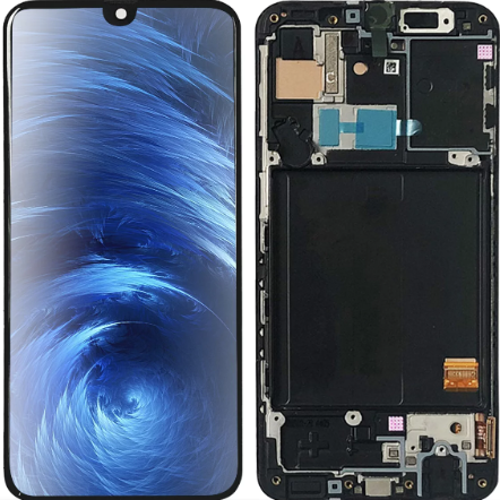 TE Samsung A40 A405F Uyumlu Çıtalı Lcd Ekran Dokunmatik Servis