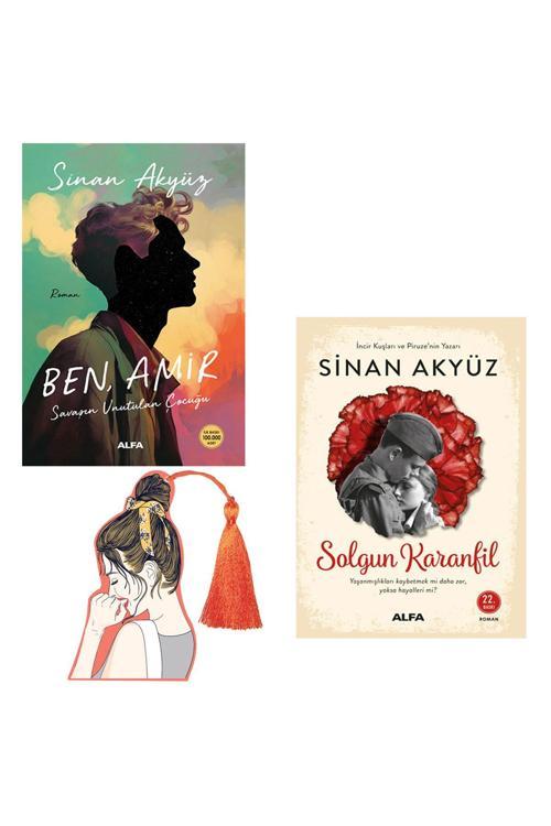 Sinan Akyüz - Ben Amir -Yeni Kitap - Solgun Karanfil - 2Kitap Yırtılmaz Ayraç