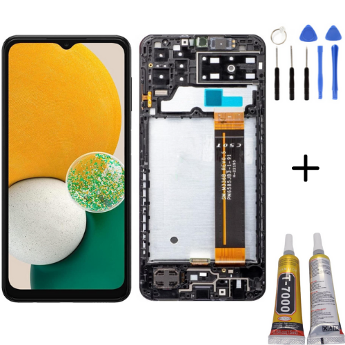 TE Samsung A13S A137F Uyumlu Çıtalı Lcd Ekran Servis + Montaj Kiti