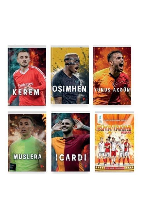 Osimhen - Muslera - Kerem - Yunus - Mauroıcardi - Rüya Takımı Boyama
