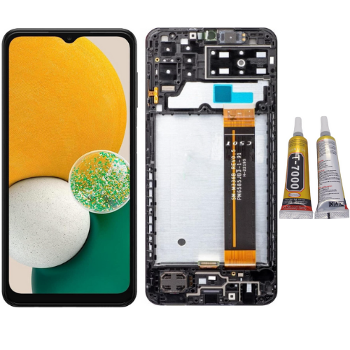 TE Samsung A13S A137F Uyumlu OLED Çıtalı Lcd Ekran + B7000