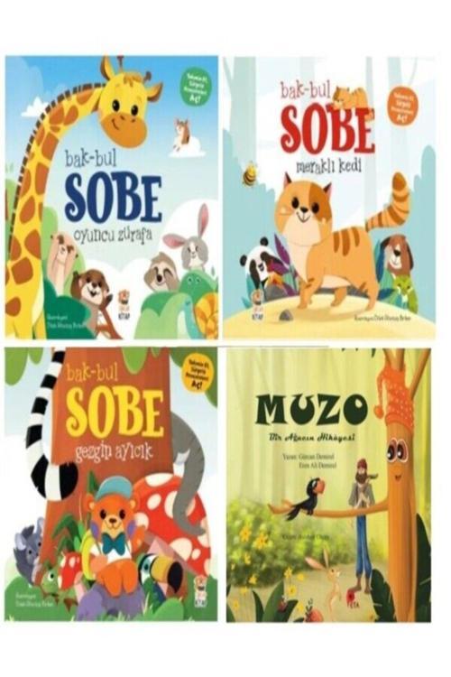 Bak Bul Sobe Serisi 3 Kitap Set (Muzo Hediye)