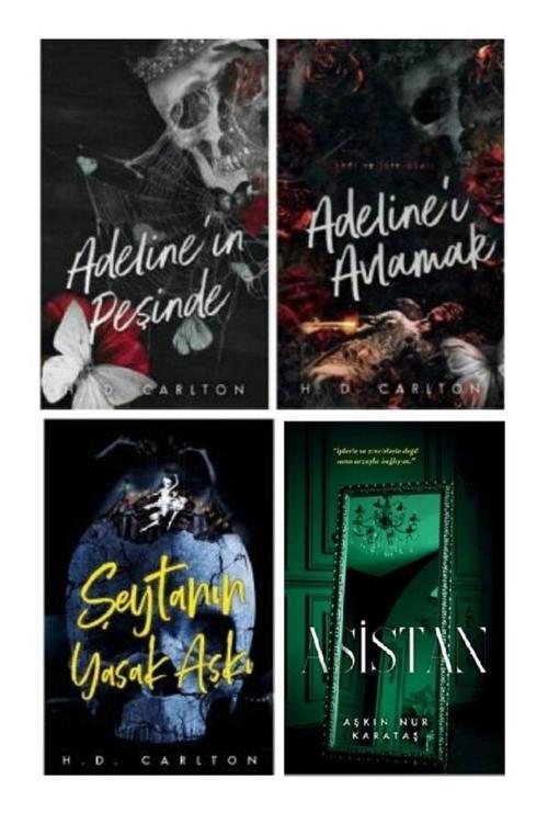 Adeline 'İn Peşinde Ciltli- Adeline 'İ Avlamak Ciltli - Şeytanın Yasak Aşkı - Asistan