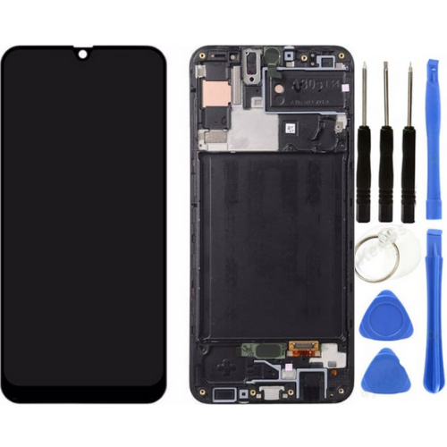 TE Samsung A30S A307F Uyumlu A Kalite Çıtalı Lcd Ekran + Tamir Seti