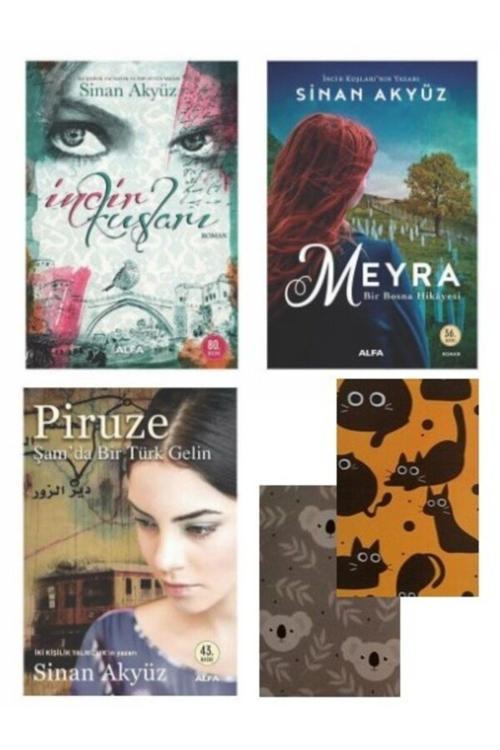 Sinan Akyüz Set Incir Kuşları - Meyra - Piruze - Gülen Kadın
