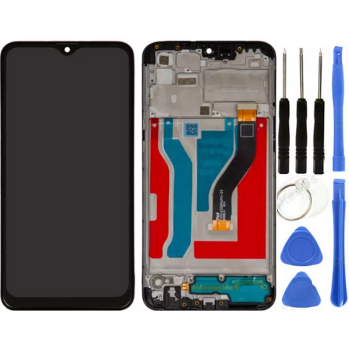 TE Samsung A10S A107F Uyumlu A Kalite Çıtalı Lcd Ekran + Tamir Seti