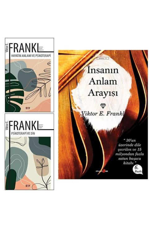 Viktor E. Frankl 3 Kitap Set İnsanın Anlam Arayışı-Hayatın Anlamı Ve Psikoterapi-Psikoterapi Ve Din