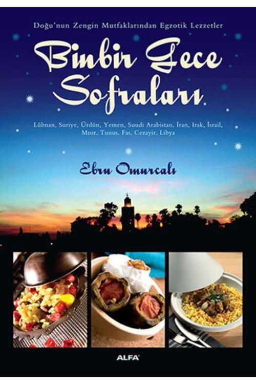 Binbir Gece Sofraları Yemek Türkçe 16,5 X 23,5 Ciltsiz