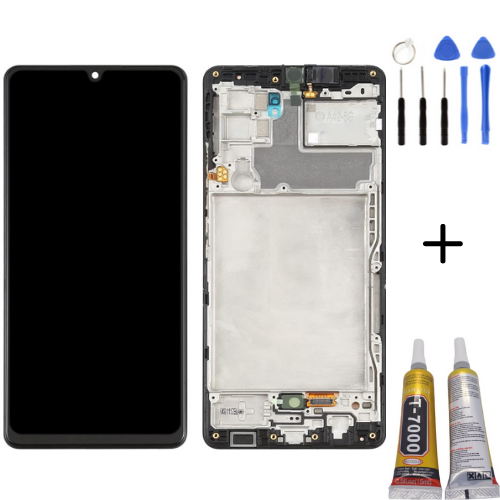 TE Samsung A42 5G A426F Uyumlu Çıtalı Lcd Ekran + Montaj Kiti