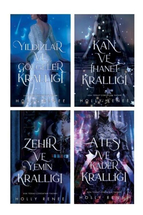 Yıldızsız Serisi 4 Kitap -Yıldızlar Ve Gölgeler Krallığı-Zehir Ve Yemin-Kan Ve İhanet-Ateş Ve Kader