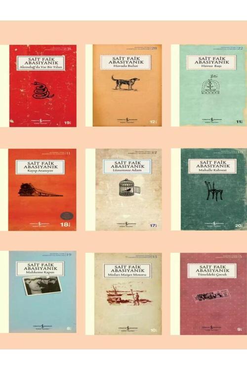 Sait Faik Abasıyanık Kitapları Toplam 9 Kitap Set 1308 Sayfa