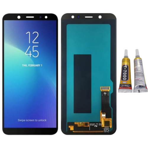 TE Samsung A6 2018 A600F Uyumlu Lcd Ekran Servis + B7000