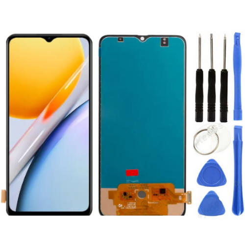 TE Samsung A70S A707F Uyumlu OLED Lcd Ekran + Tamir Seti