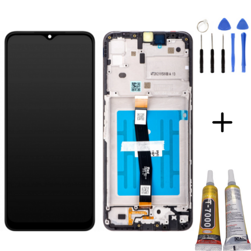 TE Samsung A22 5G A226F Uyumlu Çıtalı Lcd Ekran + Montaj Kiti