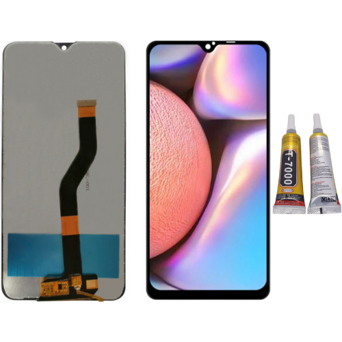 TE Samsung A10S A107F Uyumlu OLED Lcd Ekran + B7000