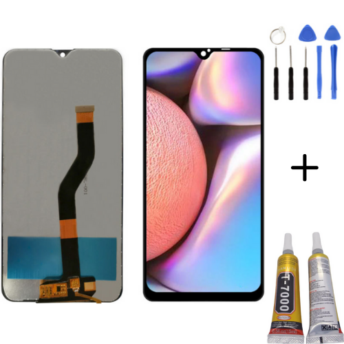 TE Samsung A10S A107F Uyumlu OLED Lcd Ekran +Montaj Kiti