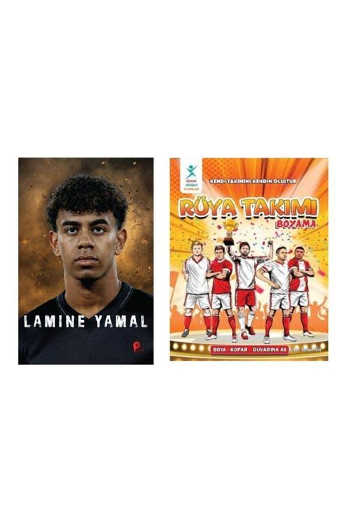 Lamine Yamal - Rüya Takımı Boyama Kitabı (Poster Ve Ayraç Hediyeli)